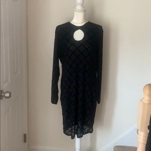 A black sexy party or get together dress